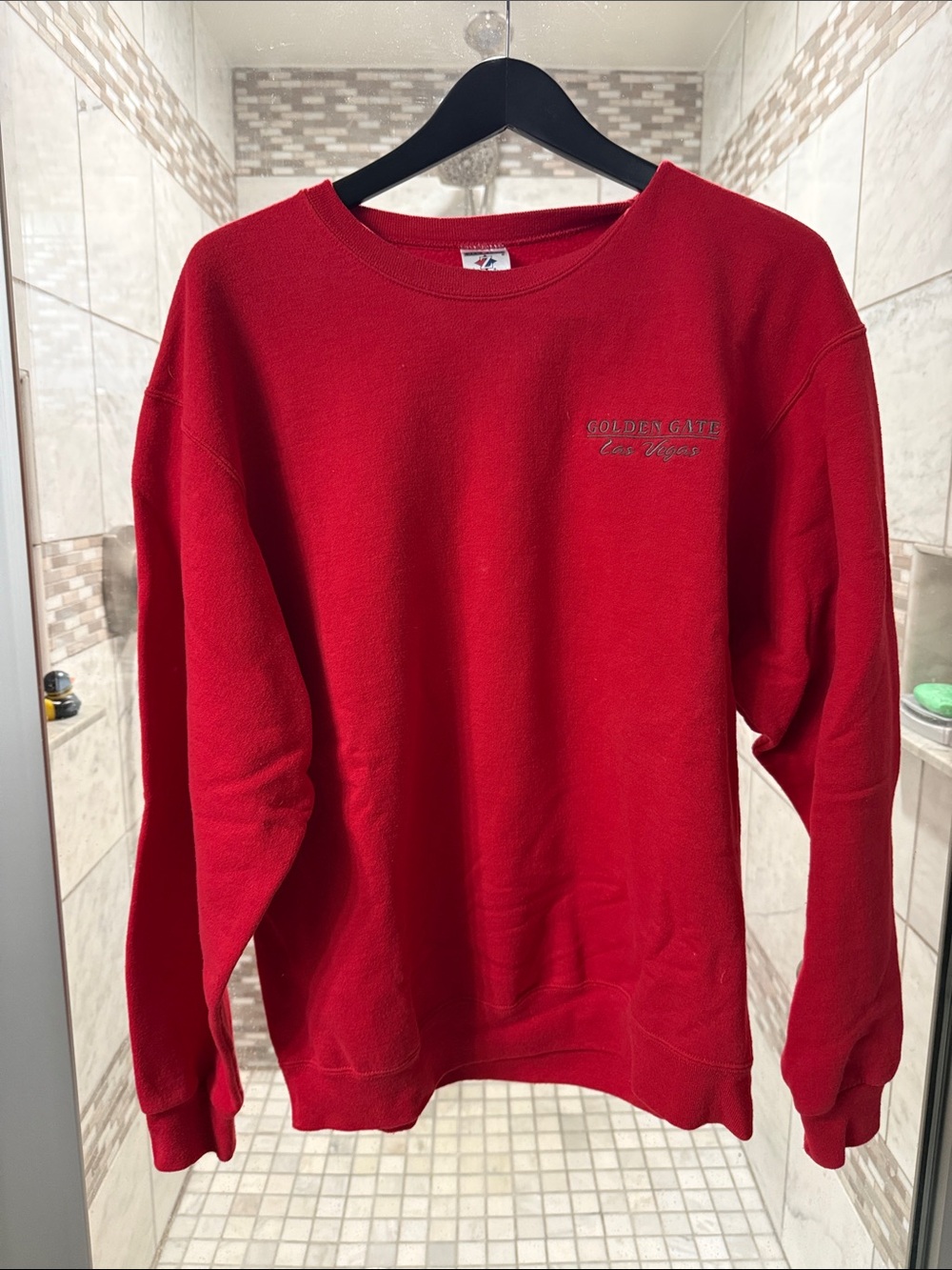 Golden Gate Las Vegas Red or Black Crewneck Sweatshirt - Men's Large